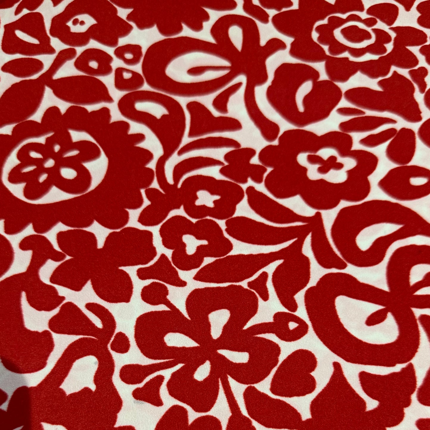 Red Velvet | Poly Viscose