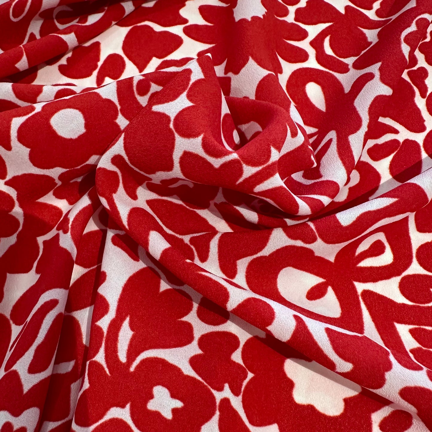 Red Velvet | Poly Viscose