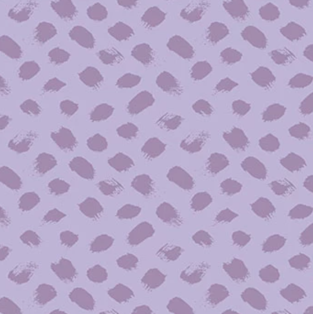 Paint Dots Lilac | Cotton