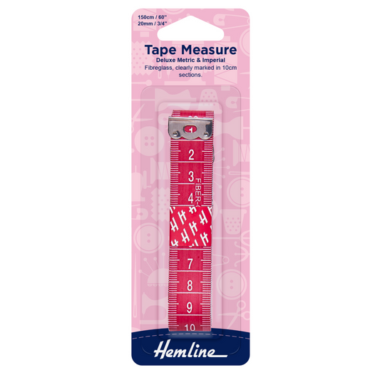 Deluxe Tape Measure 150cm | Pink