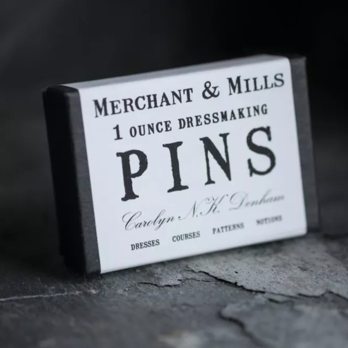 Dressmaking Pins in Box