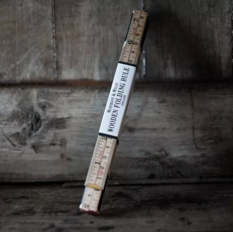 Wooden Folding Ruler