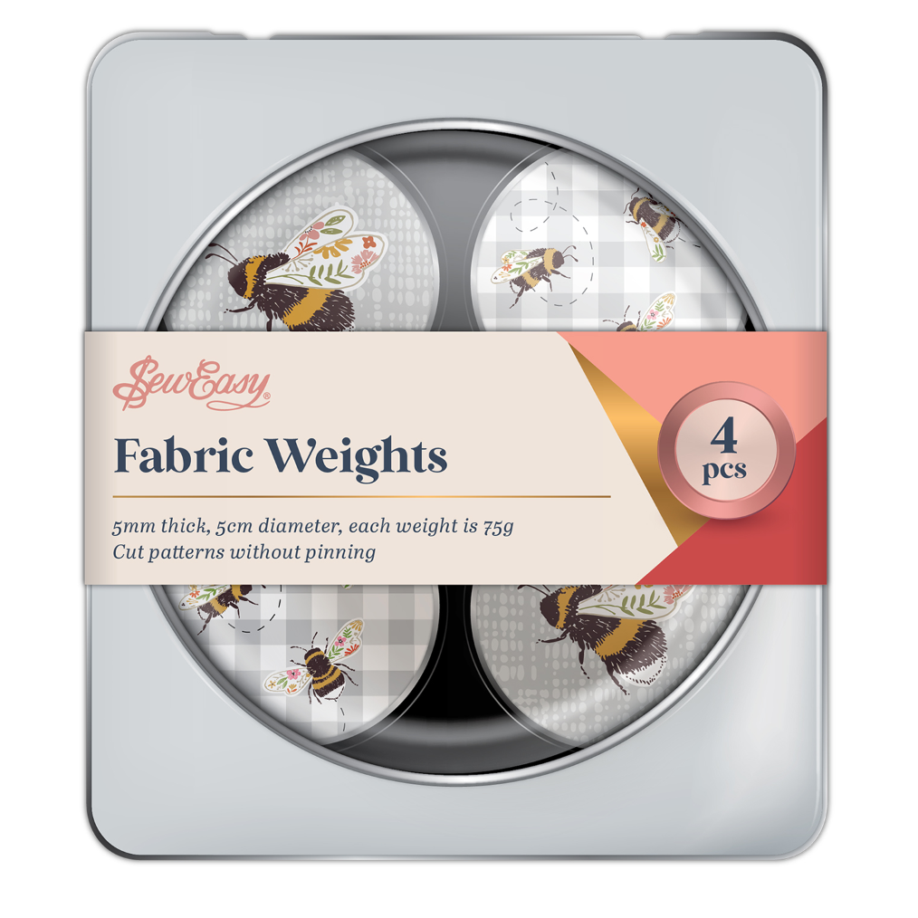 Fabric Weights in Tin | Bees