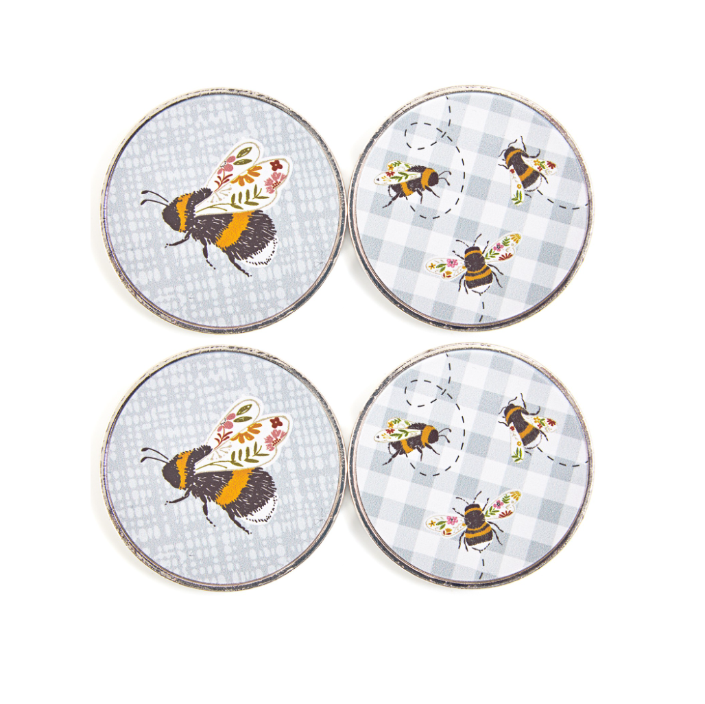 Fabric Weights in Tin | Bees