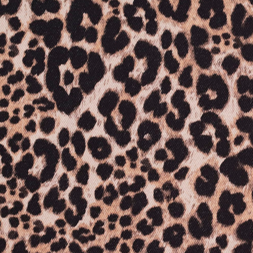 Ace Animal Print Denim