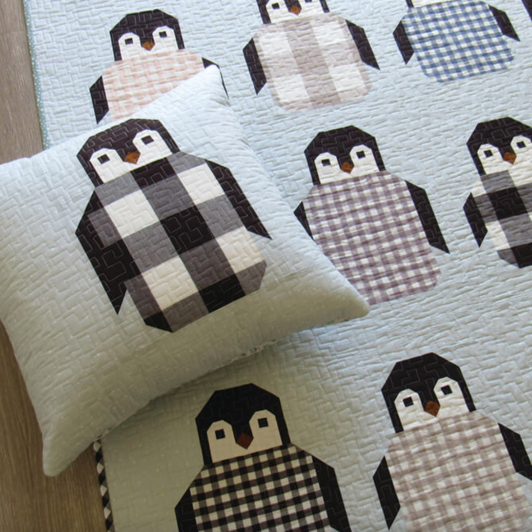 Penguin Party Quilt | Paper Pattern