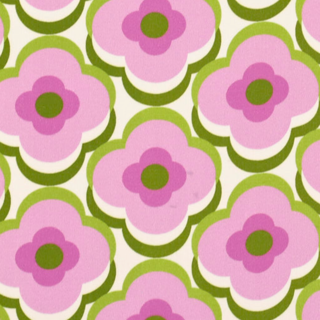 Retro Flower | Viscose Lawn