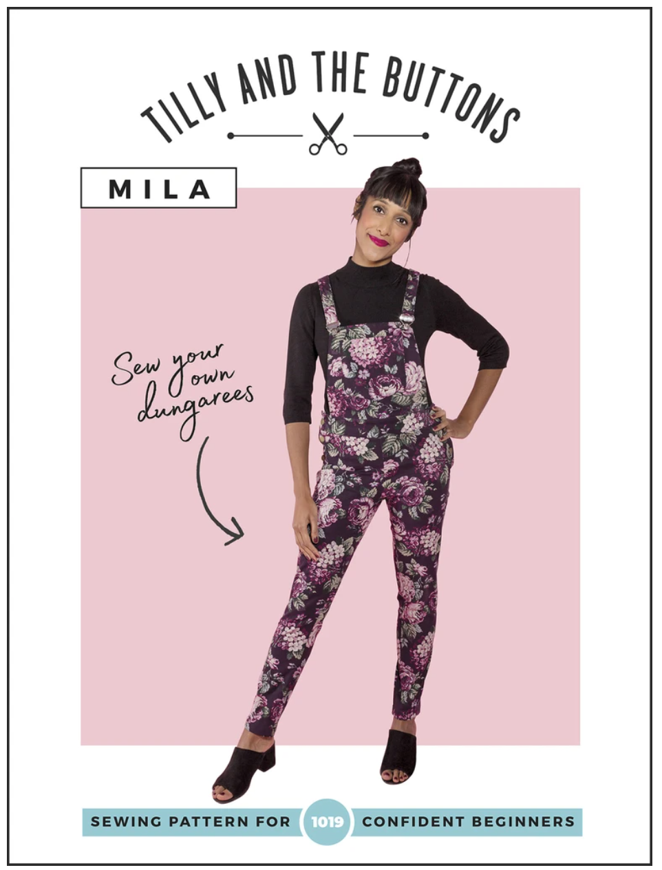 Mila Dungarees Size 6-20 | Paper Pattern