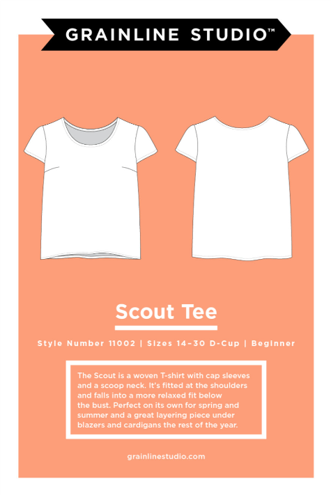 Scout Tee Size 14-30 | Paper Pattern