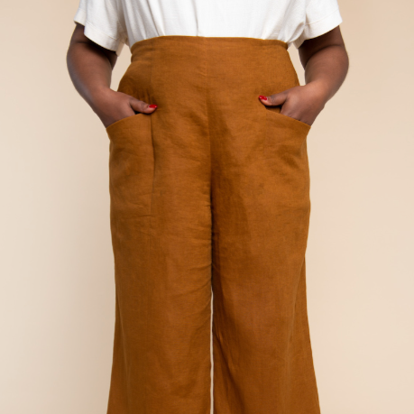 Pietra Trousers and Shorts Size 0-20 | Paper Pattern