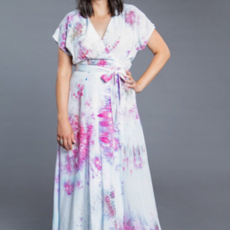 Elodie Wrap Dress Size 0-20 | Paper Pattern