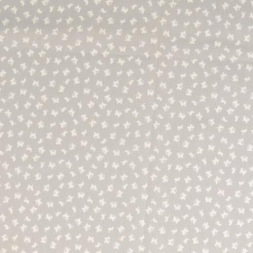 Ditsy Butterfly Dusky Silver | Cotton Poplin