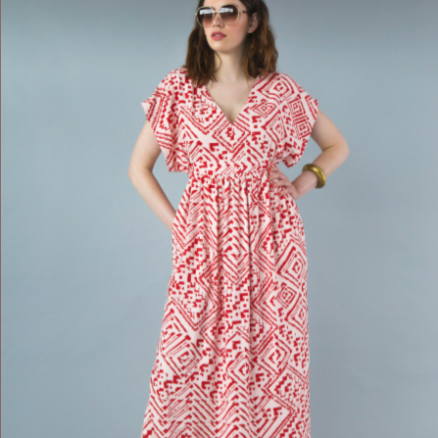 Charlie Caftan Size 0-20 | Paper Pattern